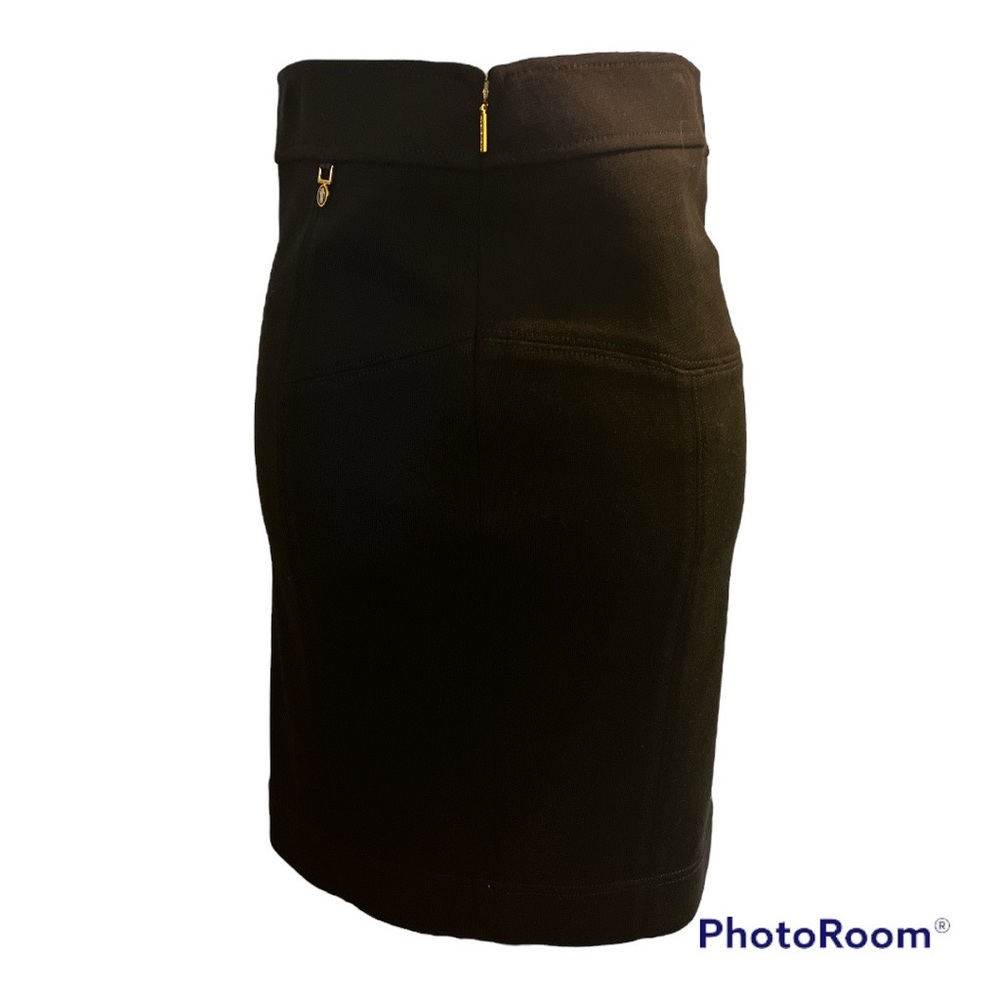 Tory Burch navy wool blend skirt - Picture 2 of 12